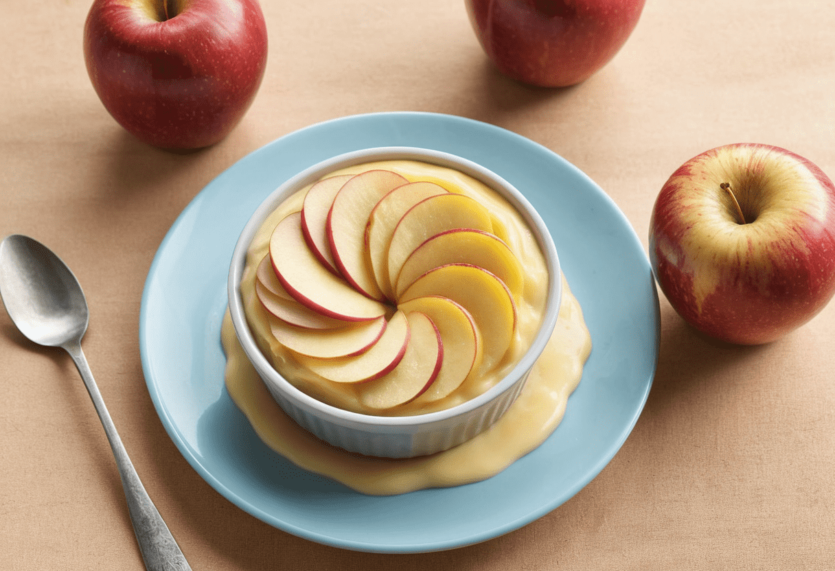 apple custard recipe