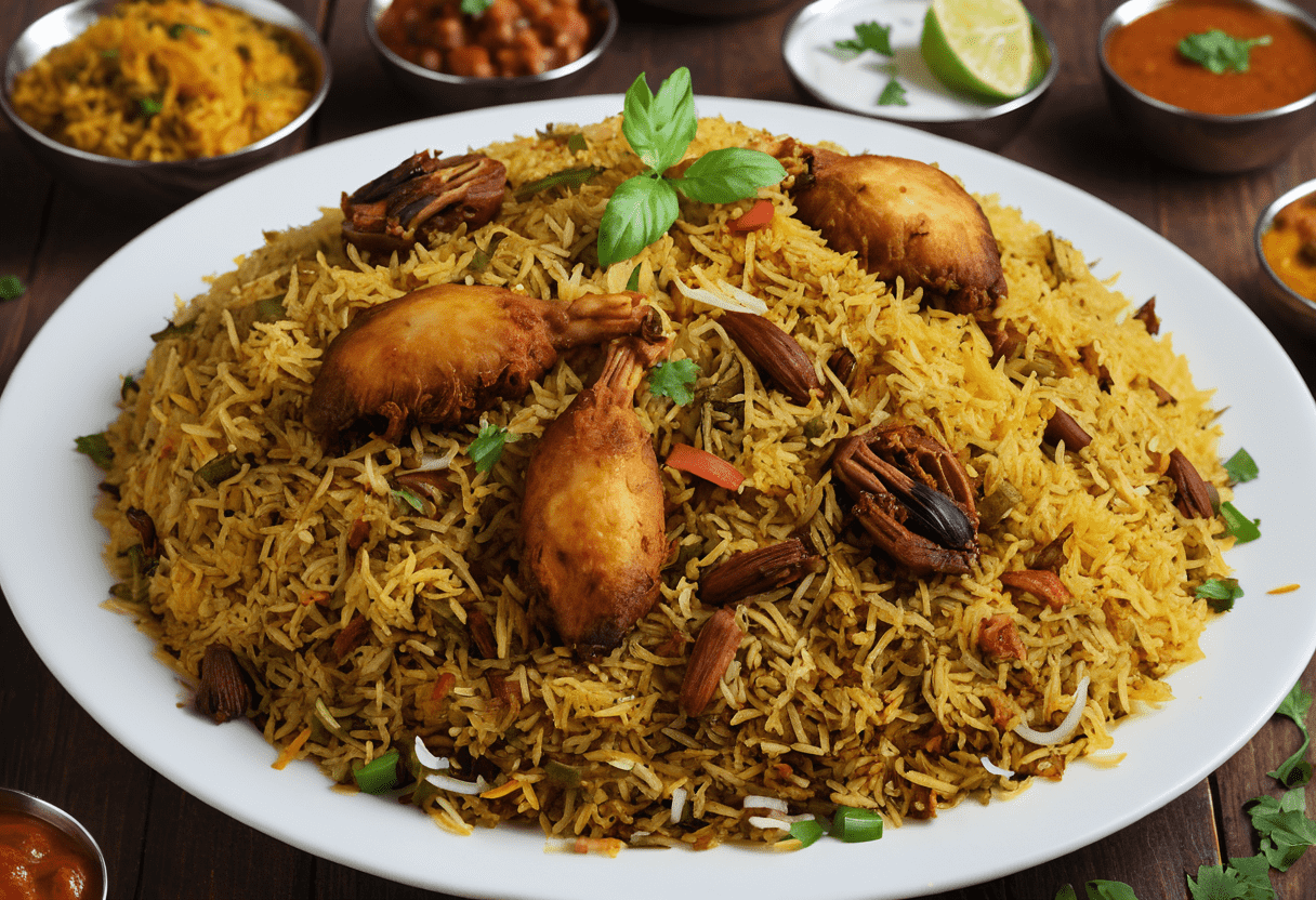 Chicken biryani recipe