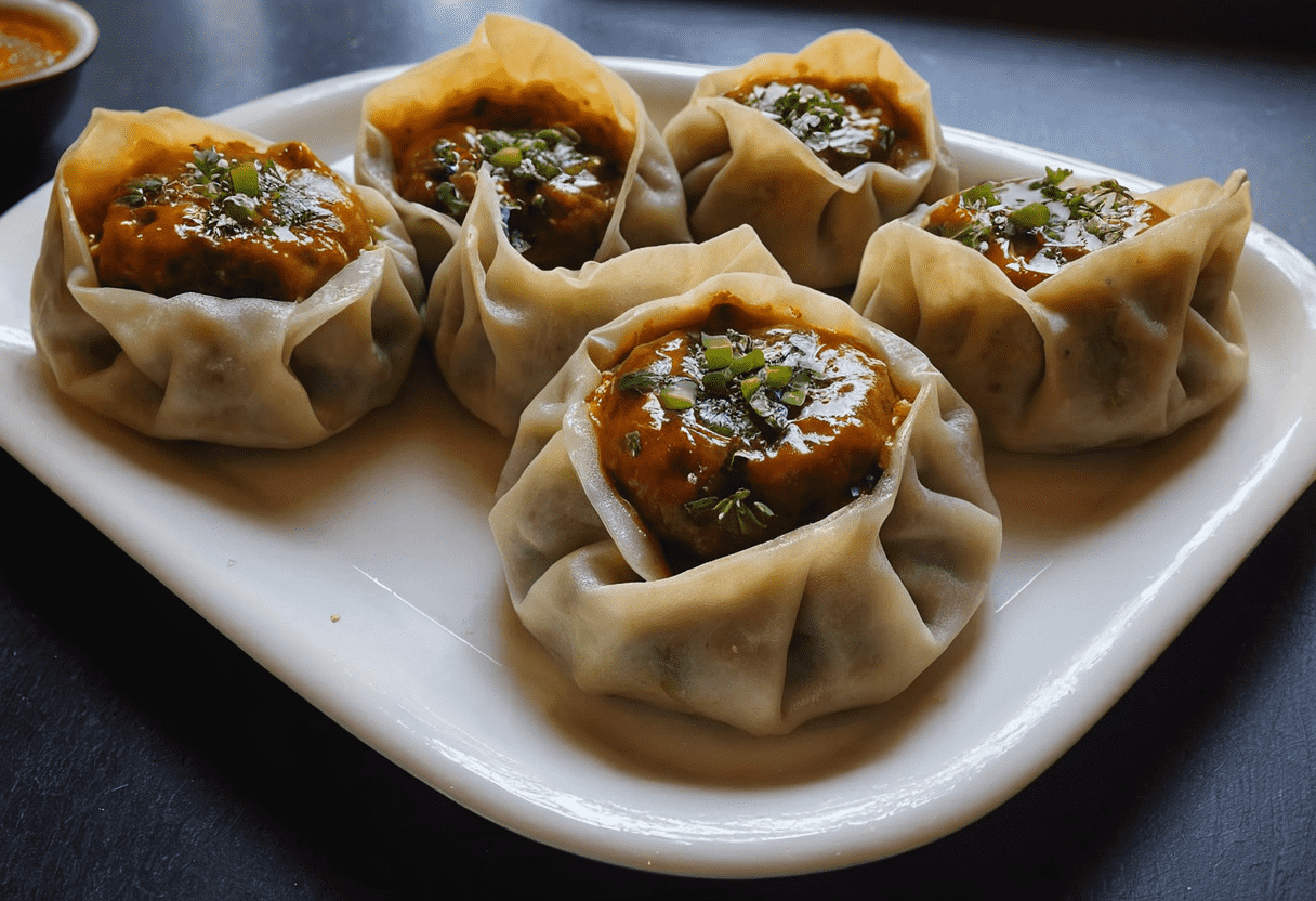 Fried momos recipe